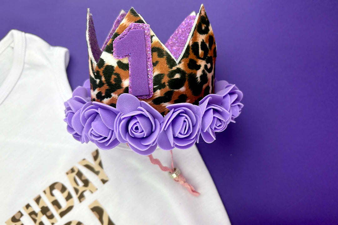 Personalized Birthday Girl Outfit | The Purple Cheetah